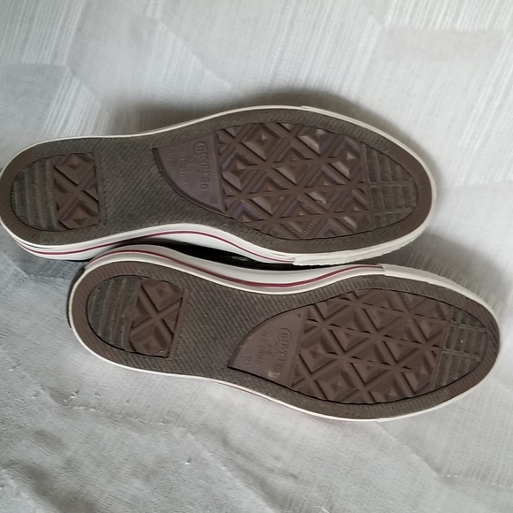 Converse Chuck Taylor All Star High Top Sneakers Black and Red Men's Size 10 - Picture 10 of 15